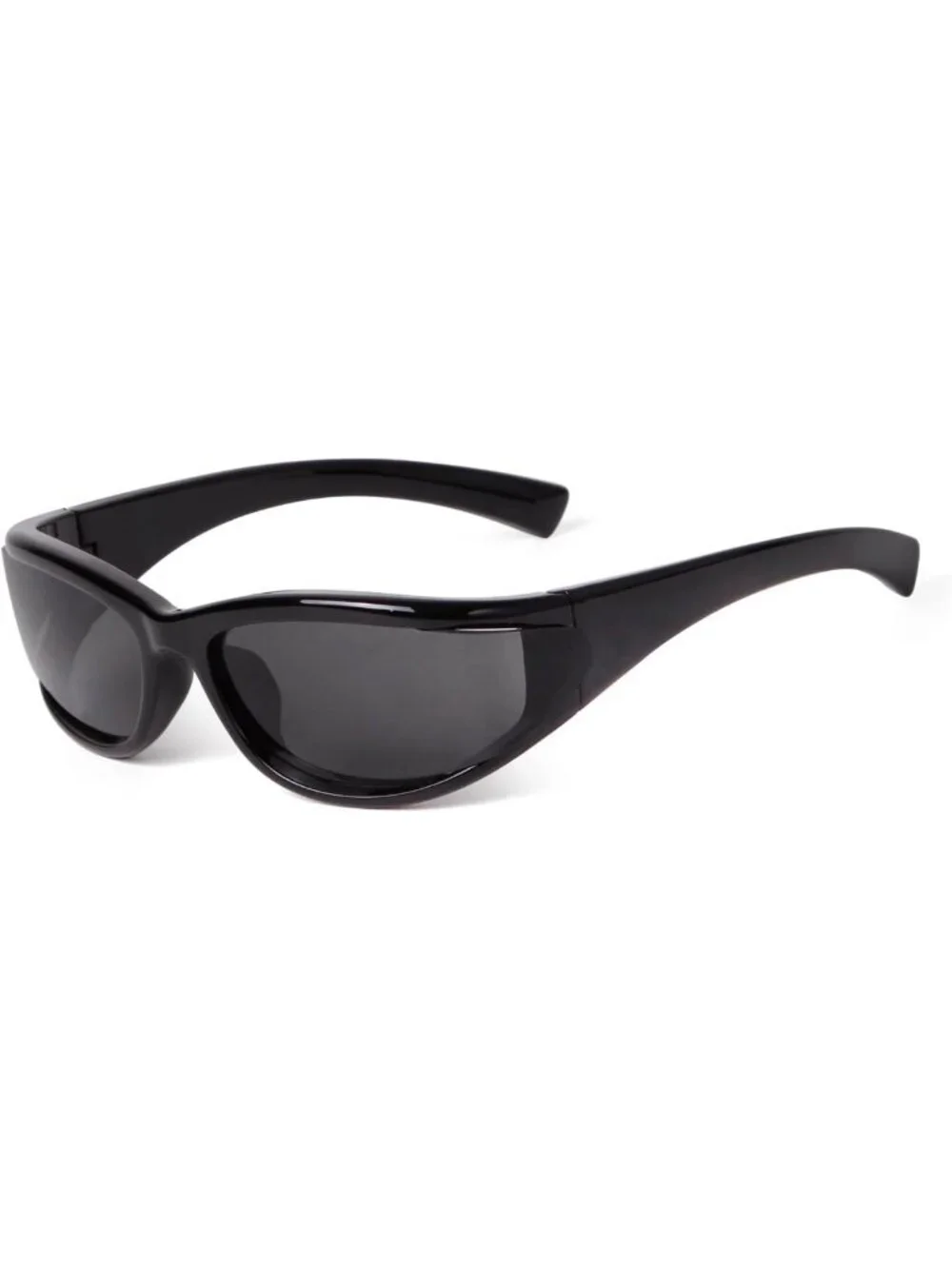 Trendy Y2K Wrap Around Sunglasses for Festivals | Retro 90s 2000s UV400 Shades